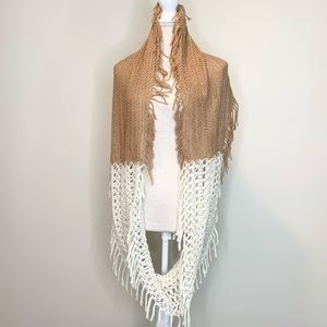 Steve Madden Crochet Infinity Scarf